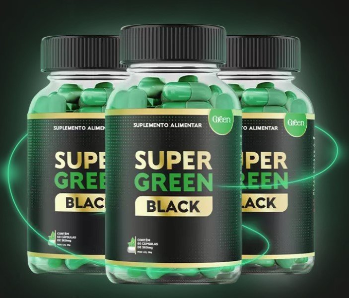 Super Green Black Funciona Vale a Pena É Bom Colors Saúde é Confiável