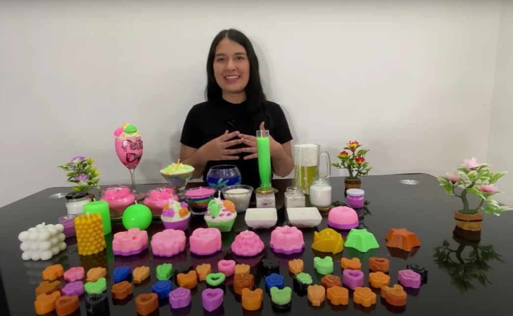 Velas artesanales para emprender Vale la pena Es bueno Erika Barbosa es fiable