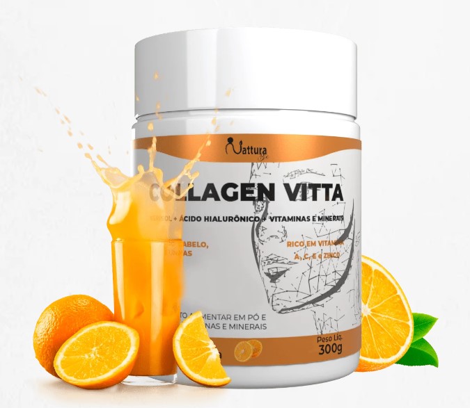 Collagen Vitta Funciona Vale a Pena É Bom Nattura Bio é Confiável