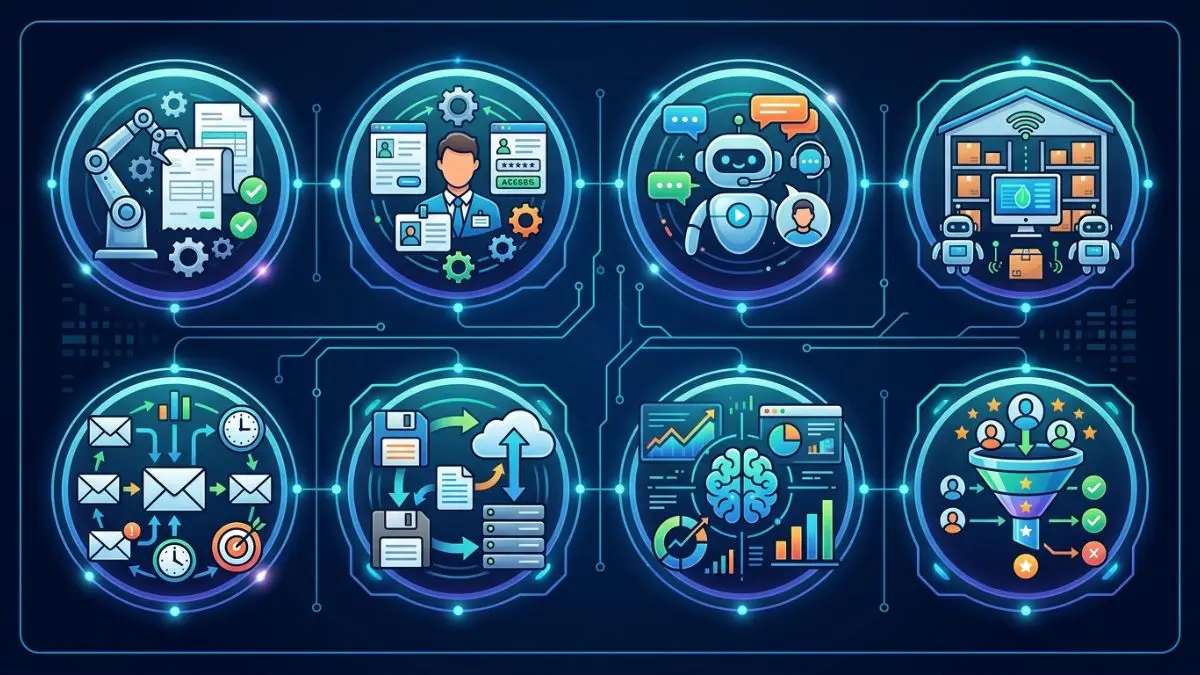 Los 8 procesos de negocio que debes automatizar primero