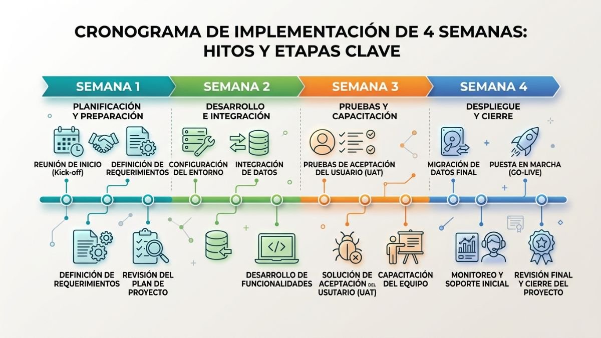 Plan de implementación paso a paso: cómo empezar en 30 días