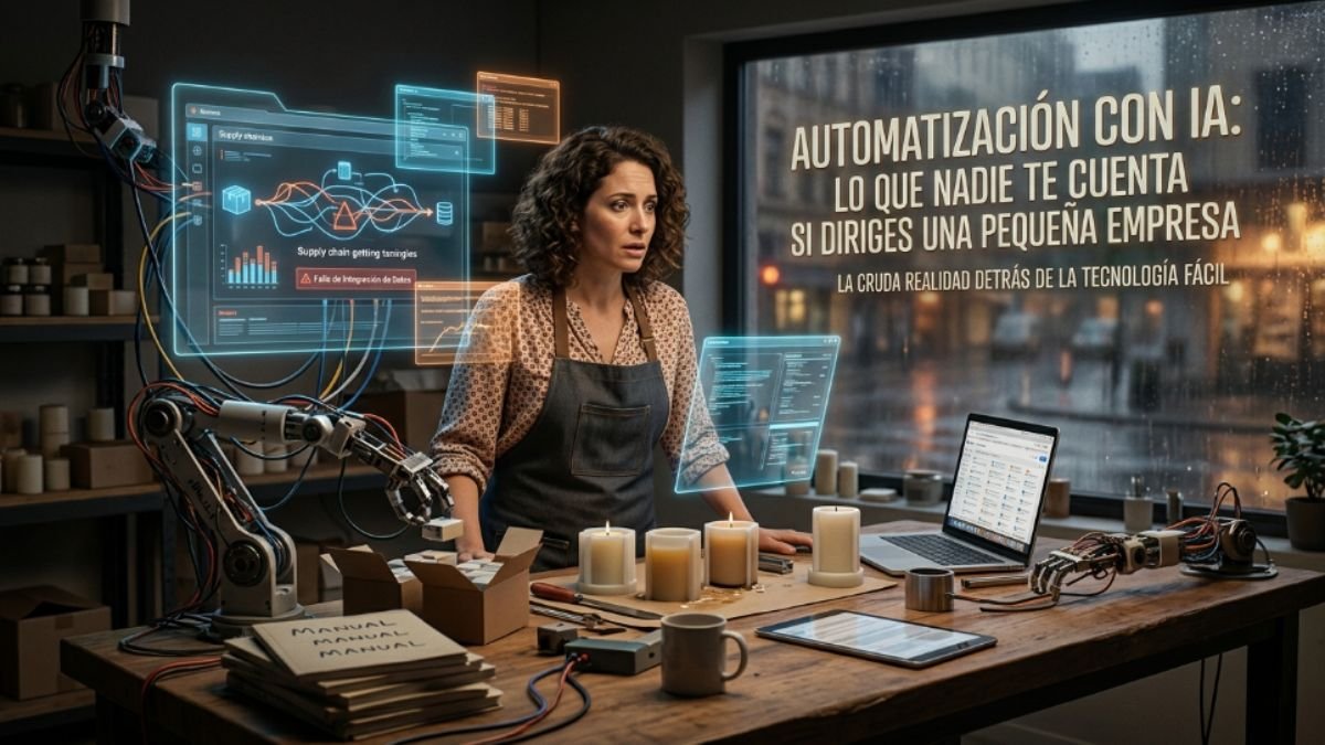 Automatización con IA lo que nadie te cuenta si tienes un negocio pequeño