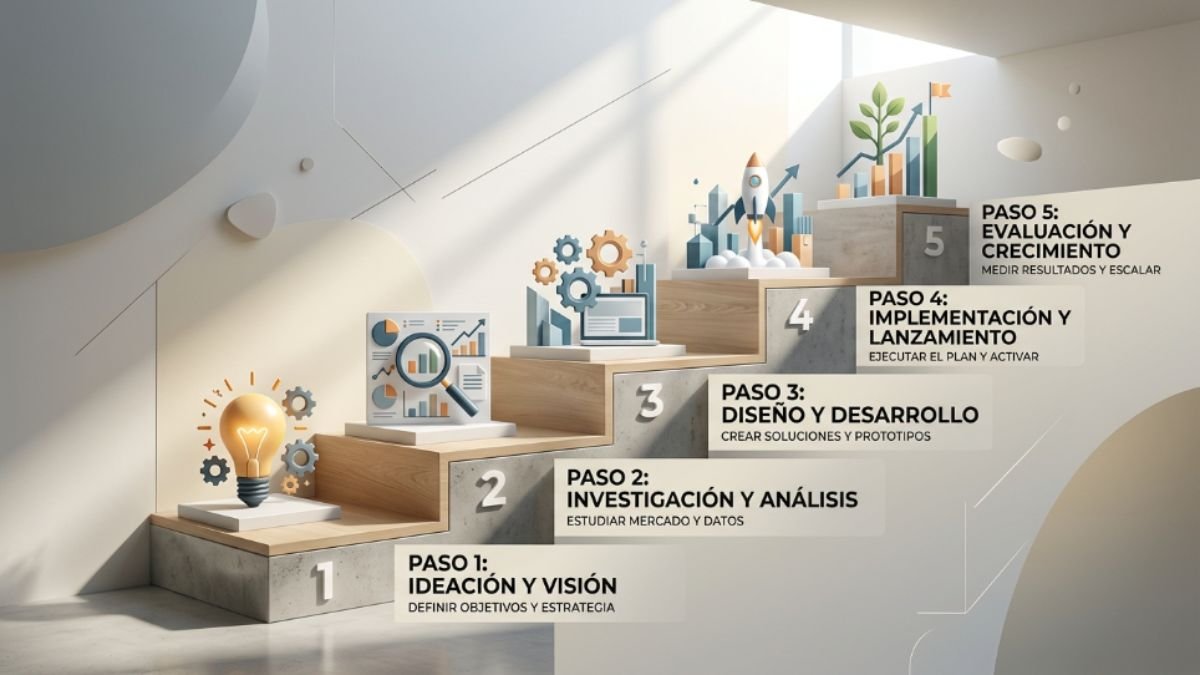 Cinco pasos para implementar automatización con IA en un negocio pequeño de forma progresiva y segura