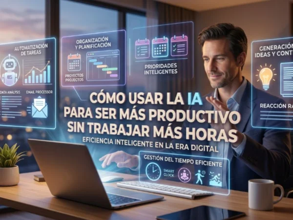 Cómo usar la IA para ser más productivo sin trabajar más horas