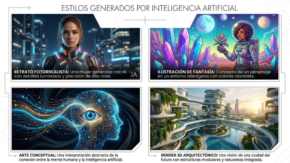 Creación de Contenido Visual: La IA como Pincel Digital
