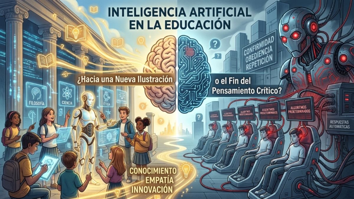 Inteligencia Artificial en la Educación: ¿Hacia una Nueva Ilustración o el Fin del Pensamiento Crítico?