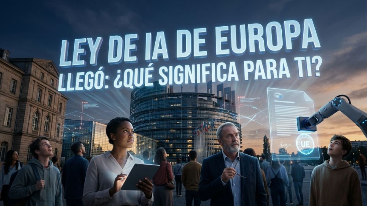 La ley de IA de Europa ya está aquí ¿qué significa para ti