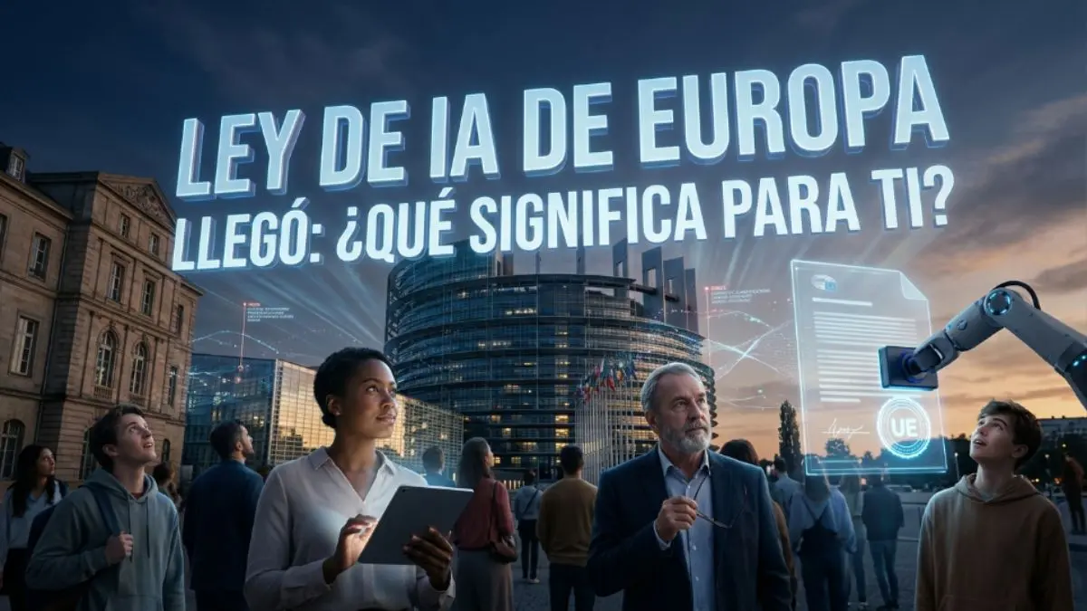 La ley de IA de Europa ya está aquí ¿qué significa para ti