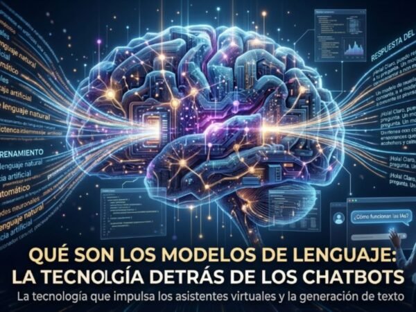 Qué son los modelos de lenguaje la tecnología detrás de los chatbots