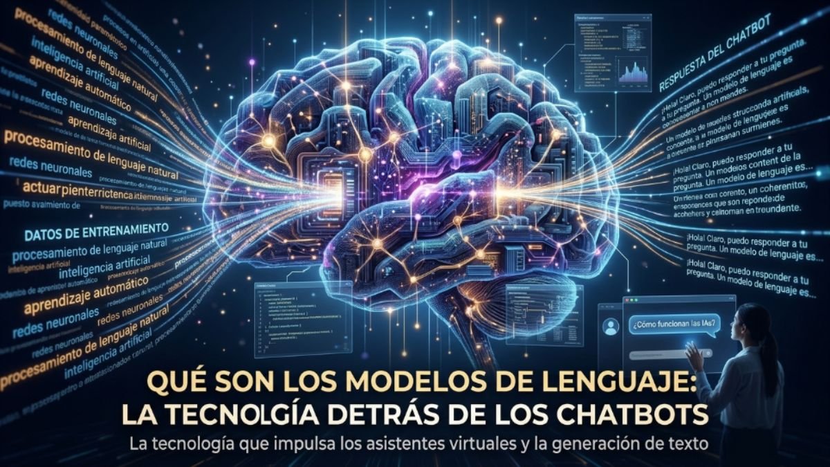 Qué son los modelos de lenguaje la tecnología detrás de los chatbots