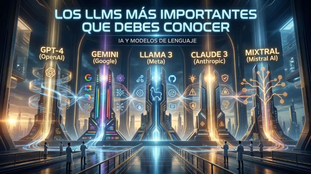 principales empresas modelos de lenguaje grandes LLM 2026