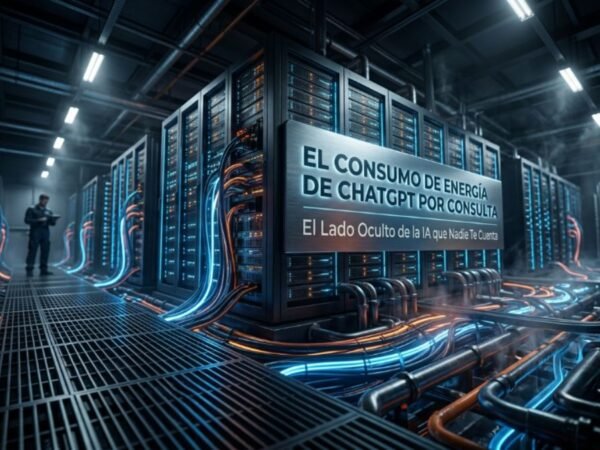 Consumo energético ChatGPT por pregunta la cara oculta de la IA que nadie te muestra